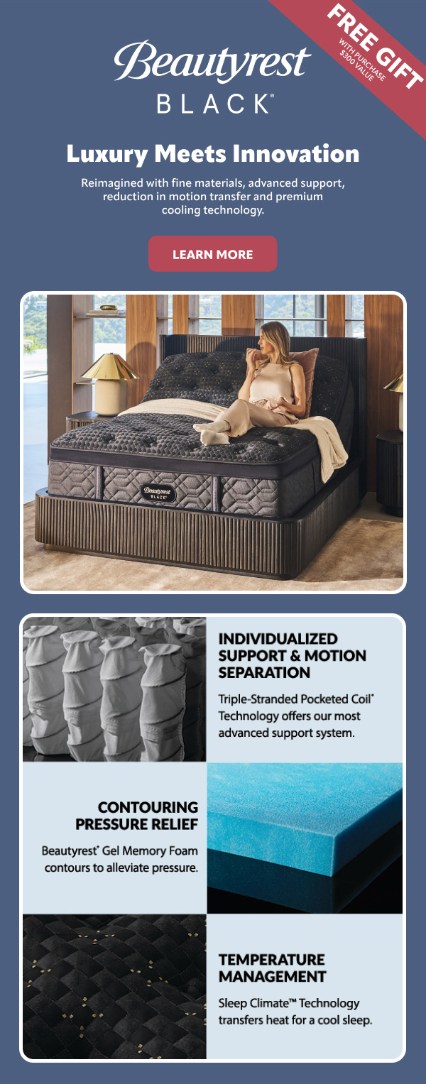 Beautyrest black luxury meets innovation