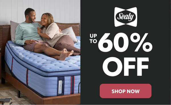 sealy up to 60% off
