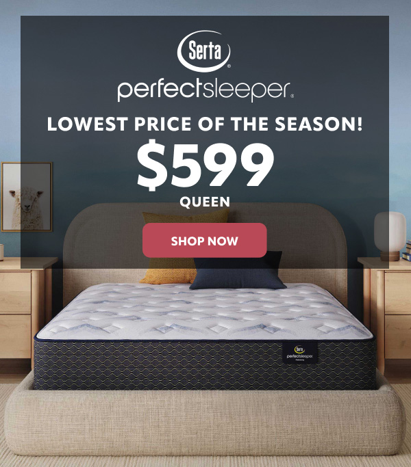 Serta Perfect Sleeper lowest price of the season