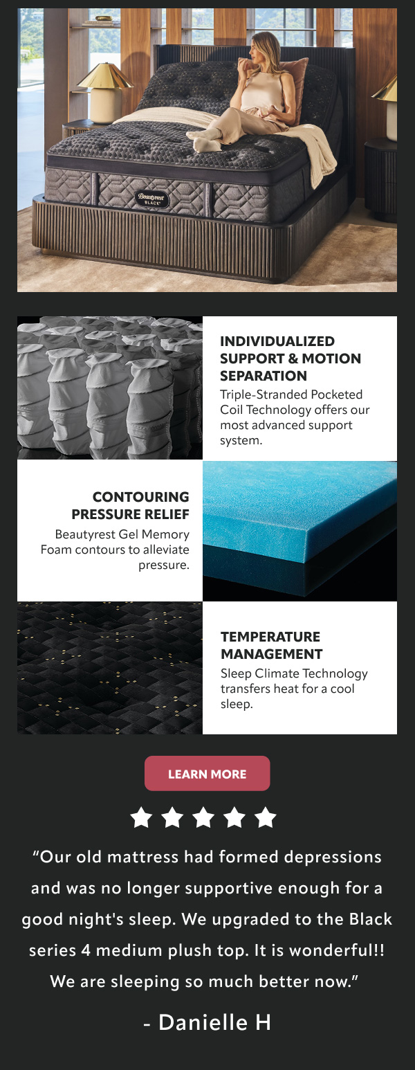 Beautyrest Black where luxury meets innovation