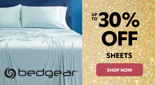 bedgear sheets up to 30% off