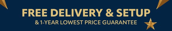 Free delivery and setup