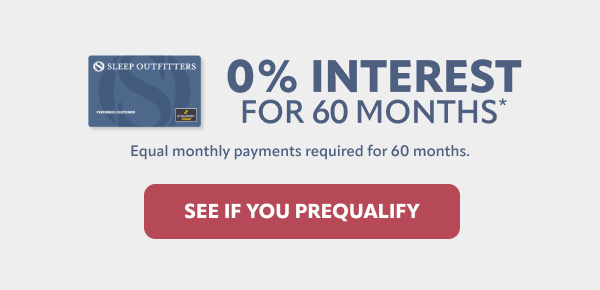 0% interest for 60 months