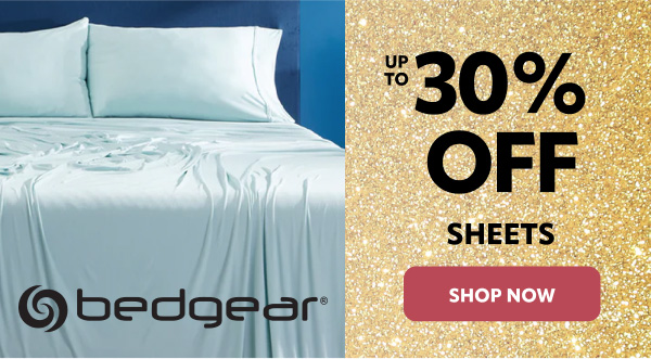up to 30% off bedgear sheets