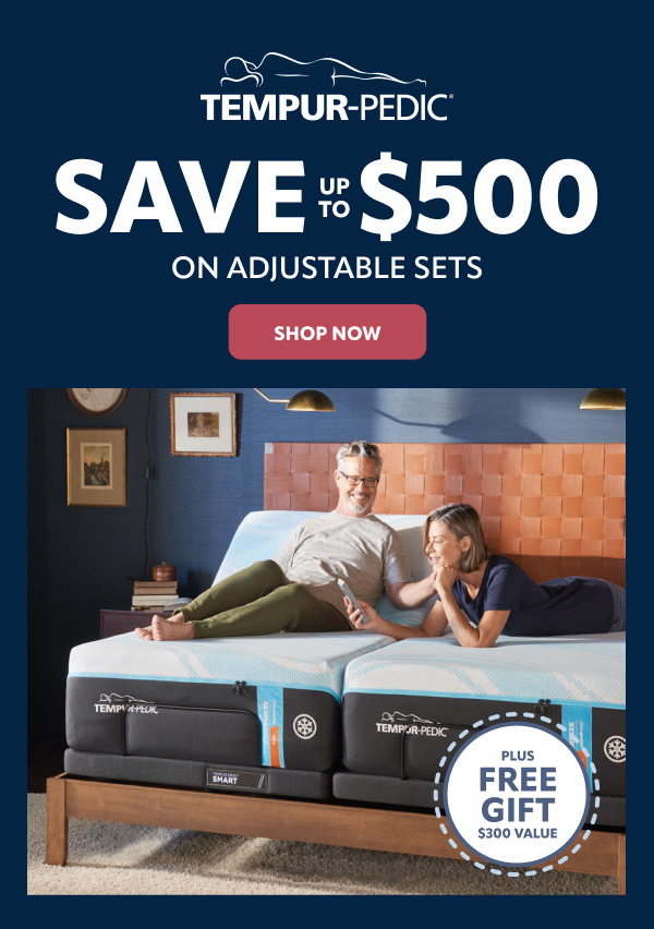 Tempur-Pedic save up to $500