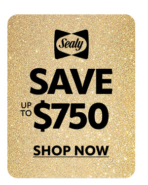 Sealy save up to $750