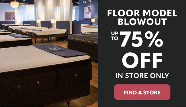 Floor Model Blowout up to 75% off