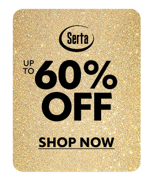 Serta save up to 60%