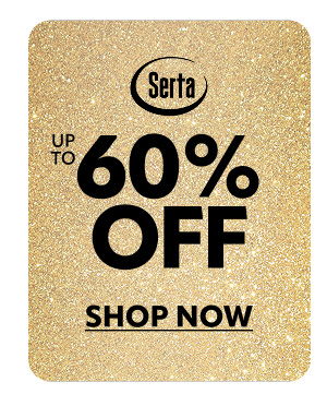 Serta save up to 60%