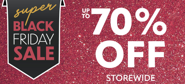 Black Friday save up to 70%