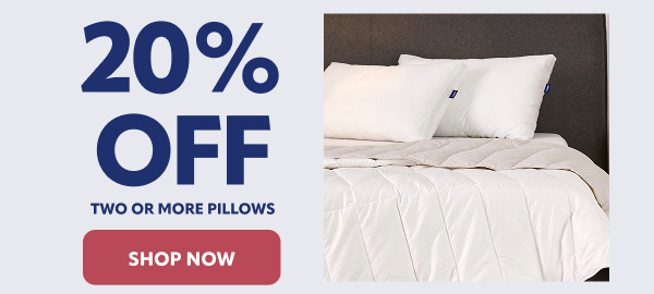 Casper pillows 20% off 2 or more