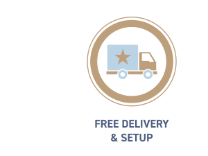 Free Delivery and setup
