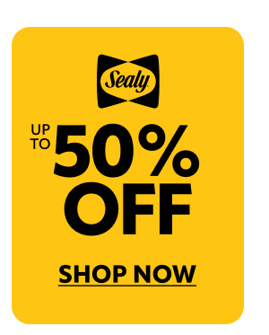 Save up to 50% on Sealy