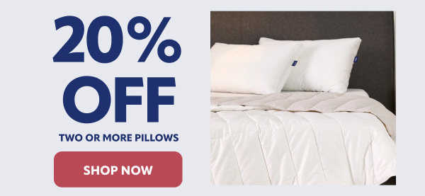Casper Pillows, 2 or more 20% off