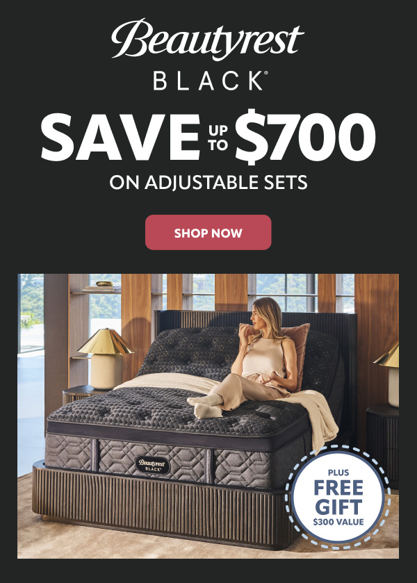 Beautyrest Black save up to $700
