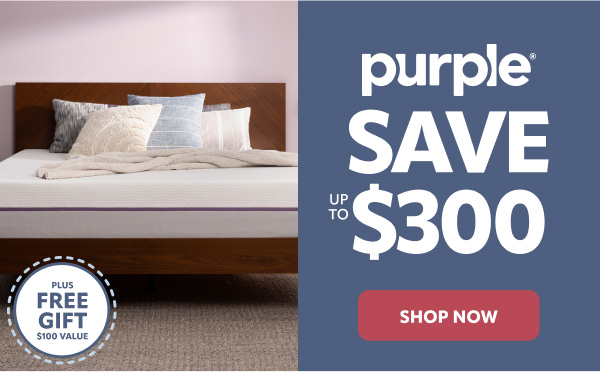 Purple save up to $300