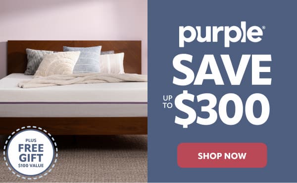 Purple save up to $300