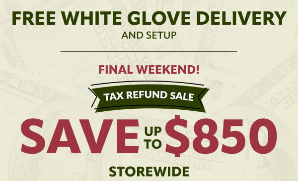 Tax Refund Sale save up to $850