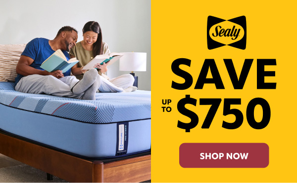 Sealy save up to $750