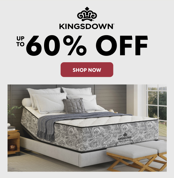 Kingsdown save up to 60%