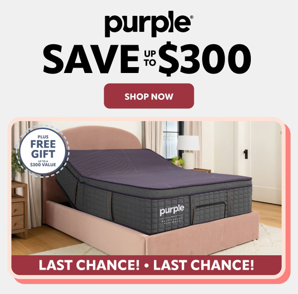 Purple save up to $300