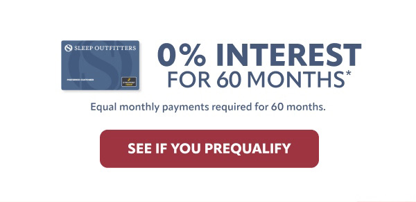 0% interest financing for 60 months