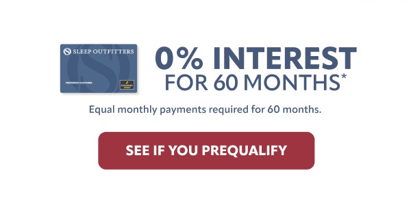0% interest financing for 60 months