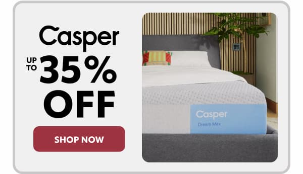 Casper up to 35% off