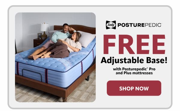 Sealy posturepedic free adjustable base with select models