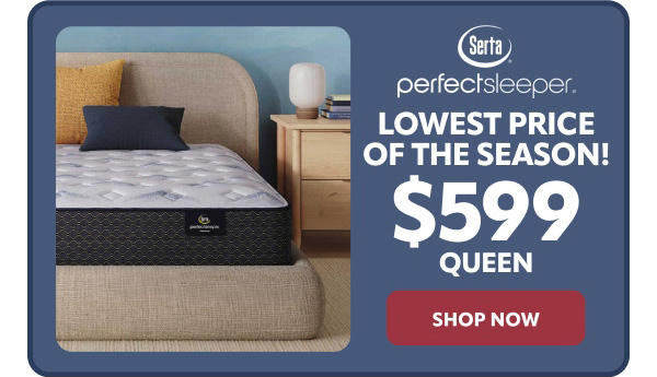 Serta Perfect Sleeper lowest price of the season
