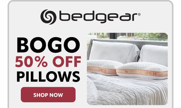 Bedgear Pillows BOGO 50% off