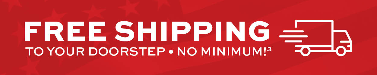 Free Shipping to Your Doorstep • No Minimum! (3)