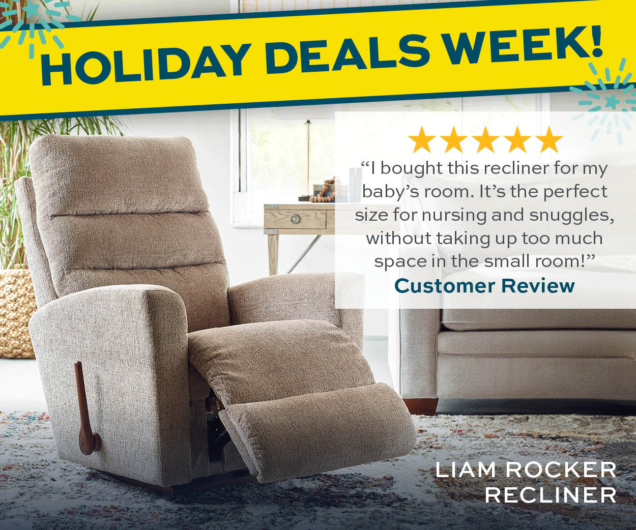 Liam Rocker Recliner