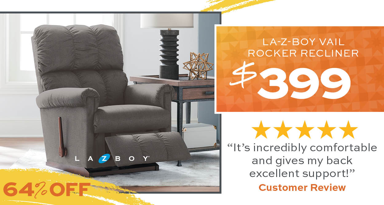 La-Z-Boy Vail Rocker Recliner $399