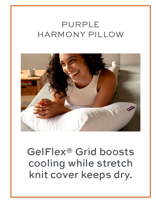 Purple harmony pillow