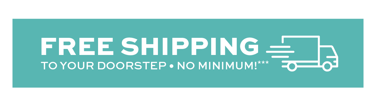 Free shipping - no minimum!***