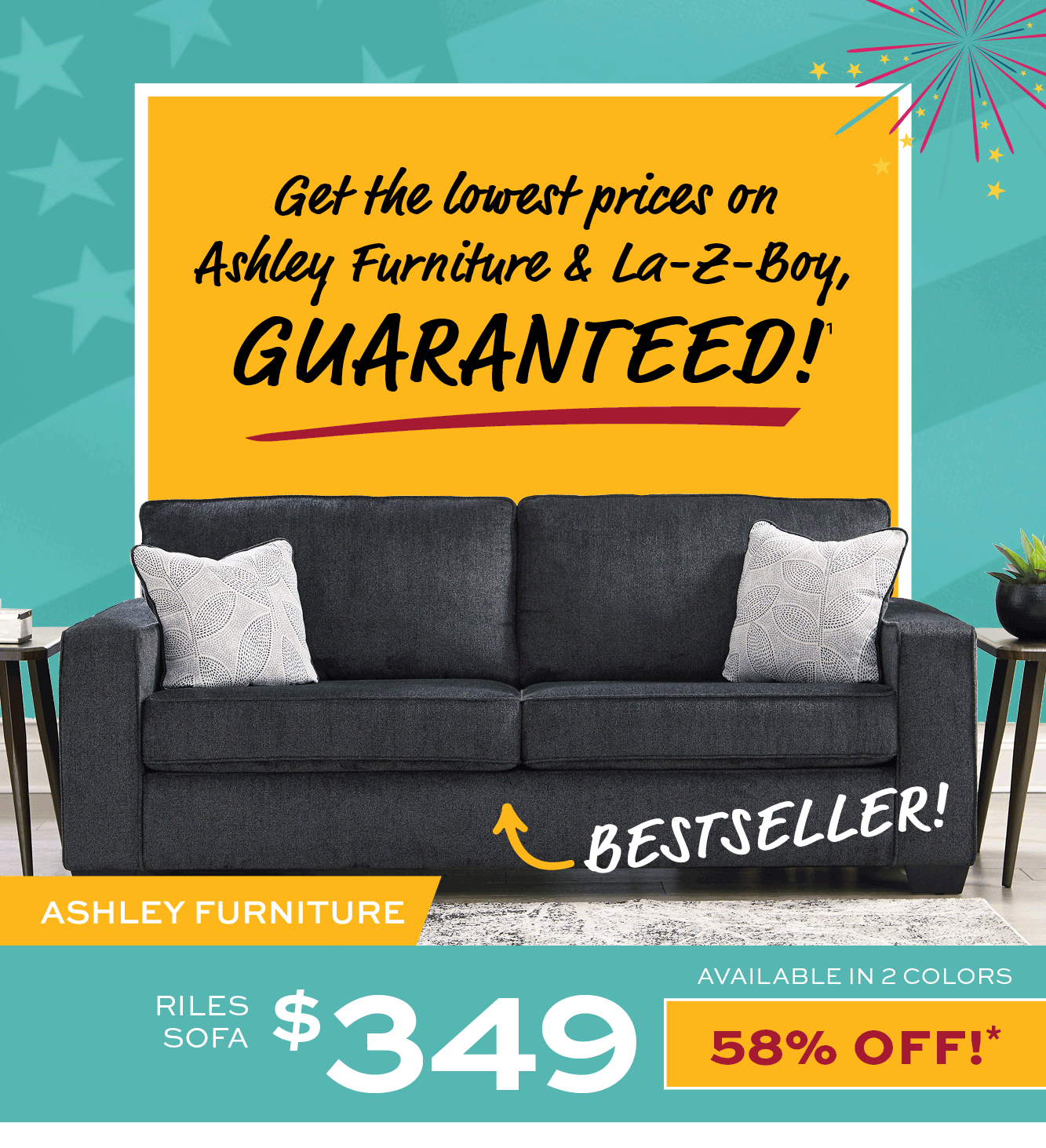 Get the lowest prices on Ashley Furniture 7 La-Z-Boy, Guaranteed!