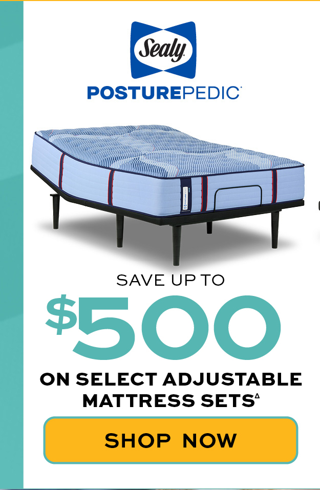 Sealy Posturepedicr: Save up to $300 on select adjustable mattress sets