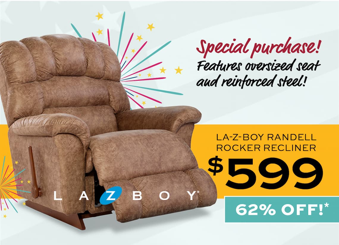 La-Z-Boy Randell Rocker Recliner $599