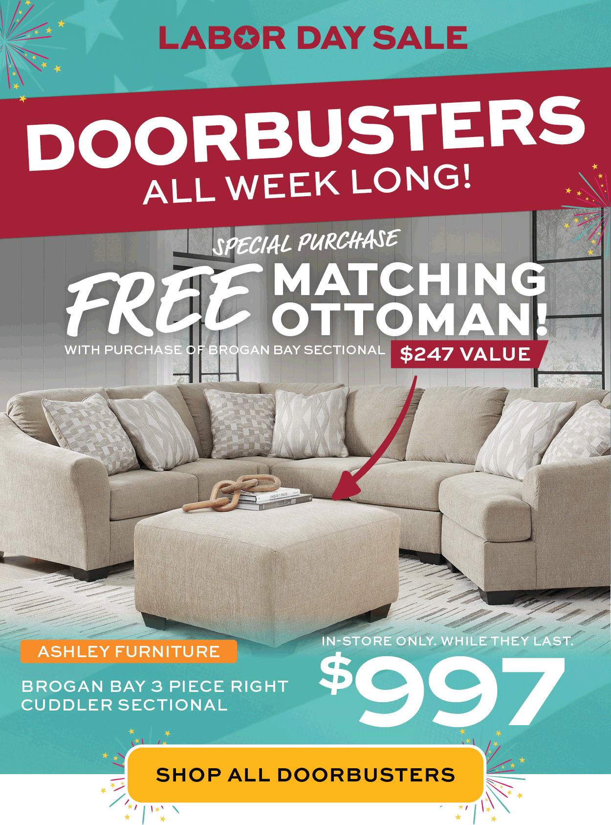 Doorbusters all week long! Shop now!