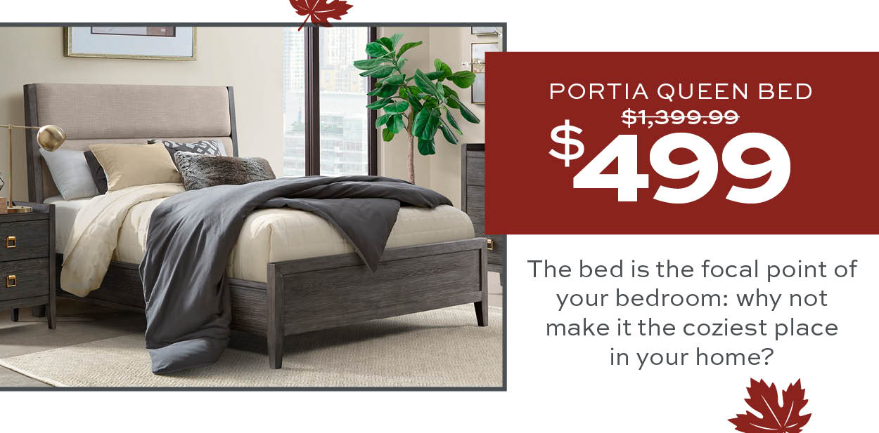 Portia Queen Bed $499