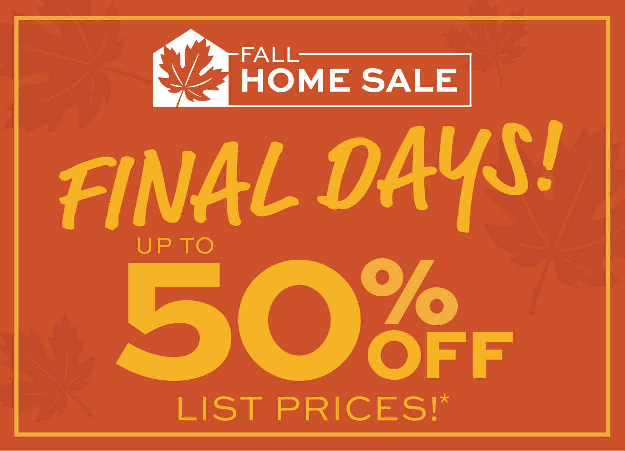 Final days up to 50% off list prices. Learn more*