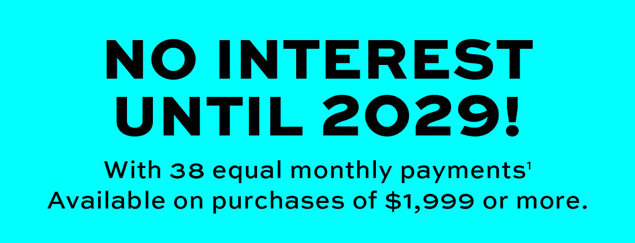 No interest until 2029* learn more