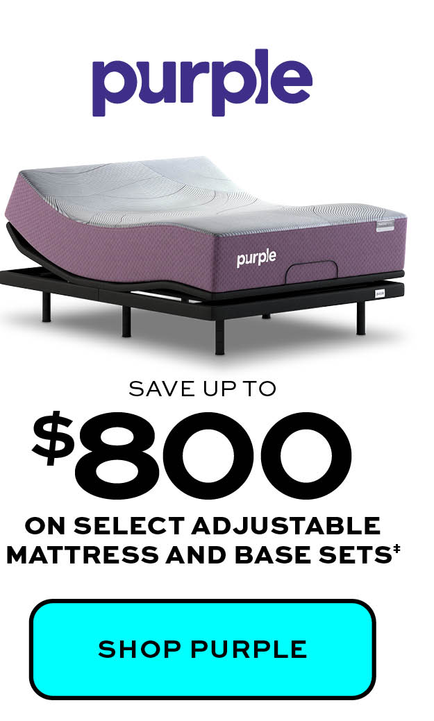 Save up to $800 on select adjustable mattress and base sets* learn more