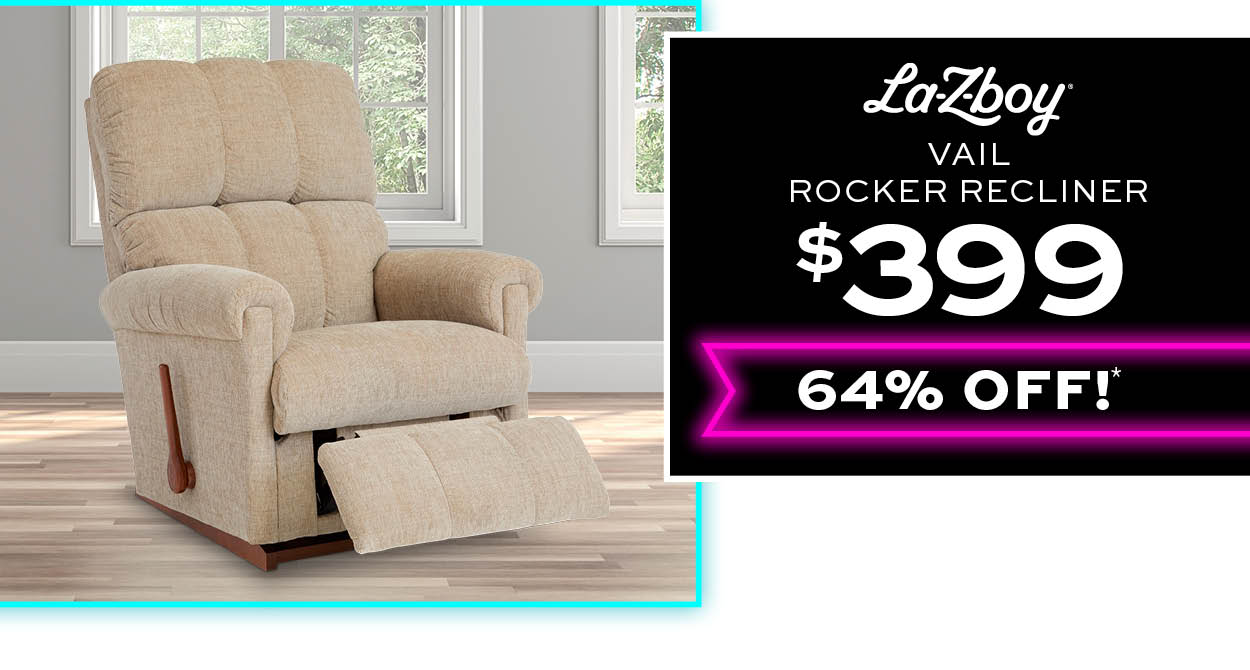 La-Z-Boy Vail Rocker Recliner $399