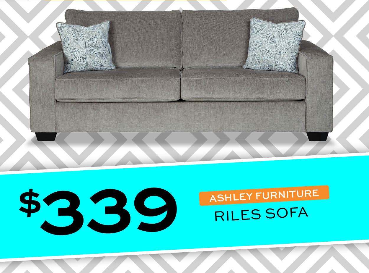 Ashley Riles Sofa $339