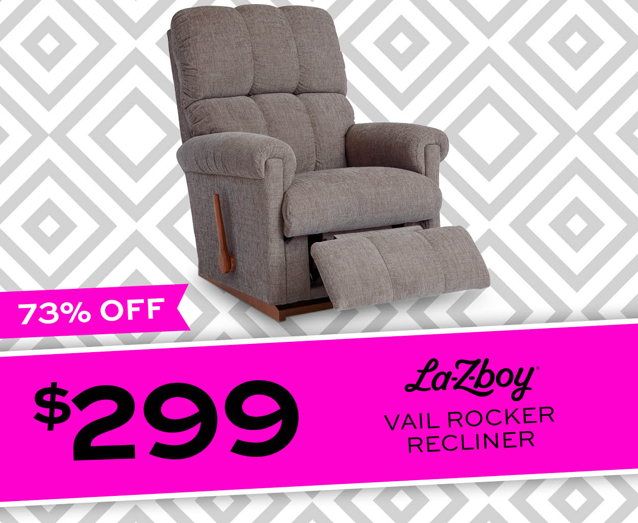 La-Z-Boy Vail Rocker Recliner $299