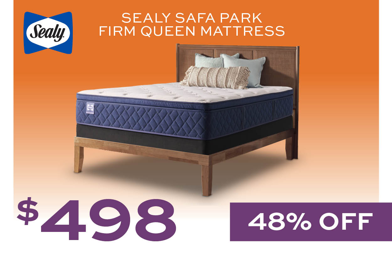 Sealy Safa Park Firm Queen Mattress $498