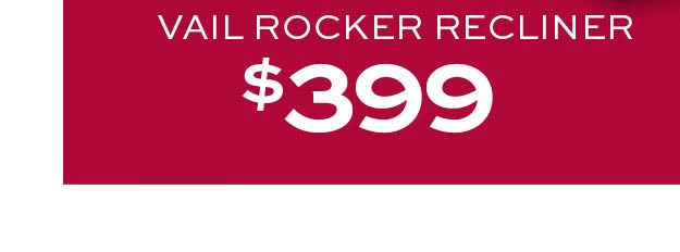 La-Z-Boy Vail Rocker Recliner $399