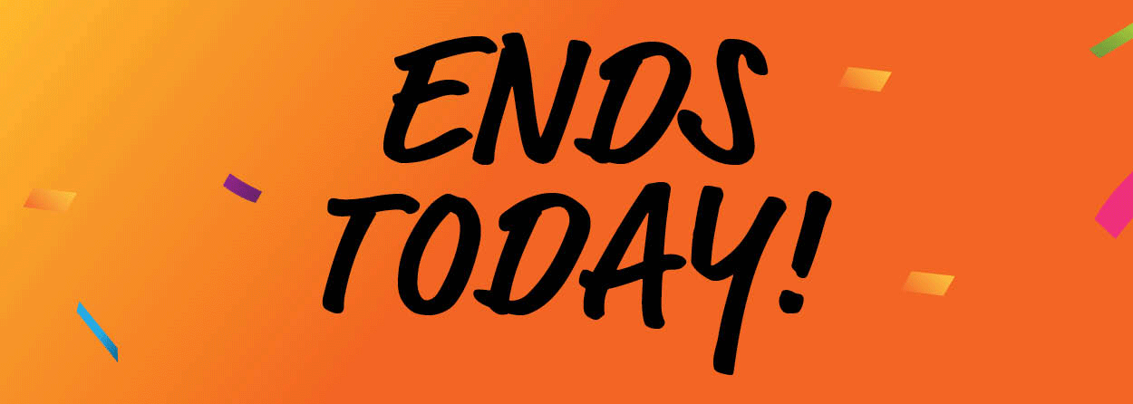 Ends Today